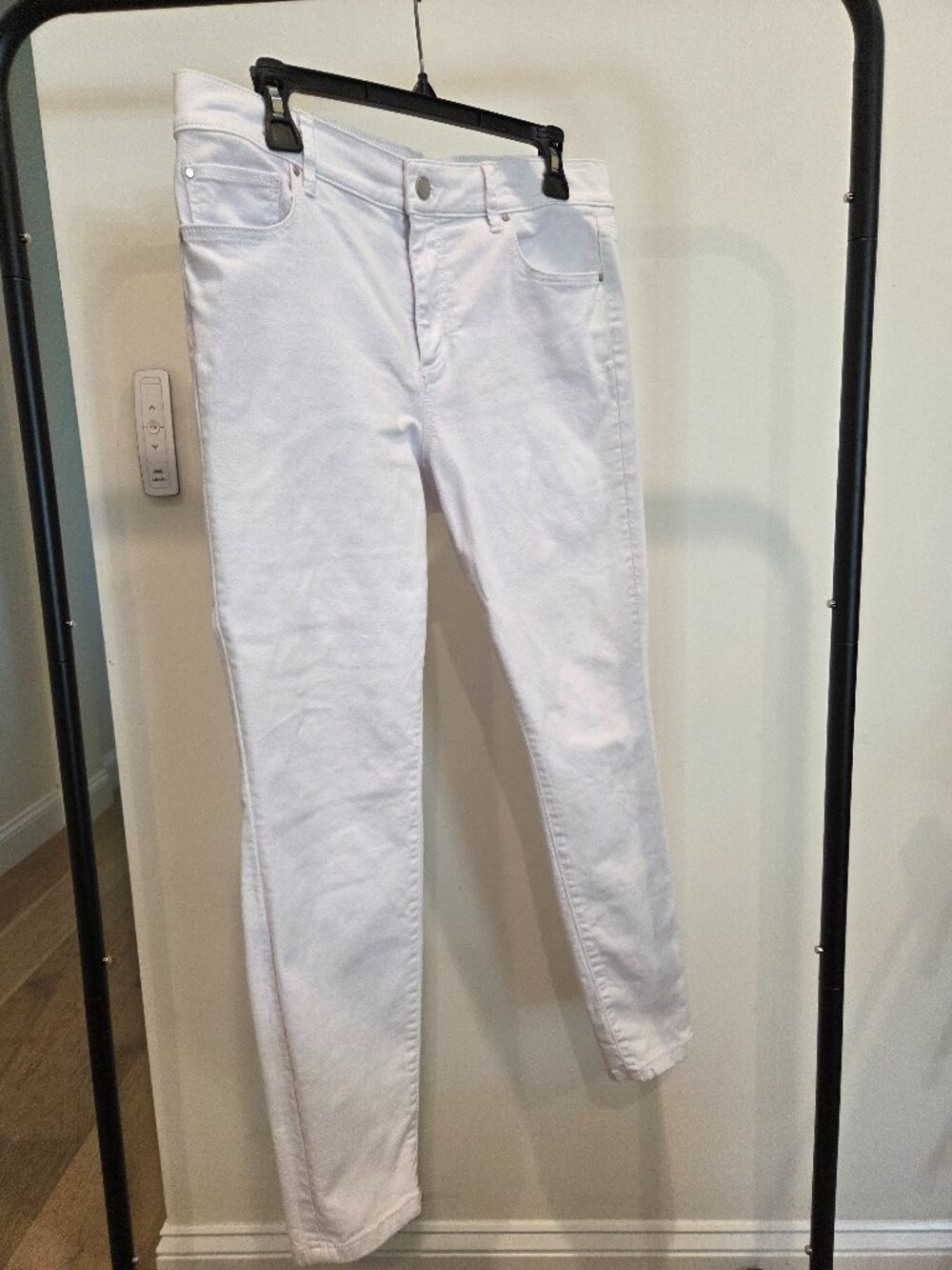 "The Skinny" Petite White Jeans by Ann Taylor